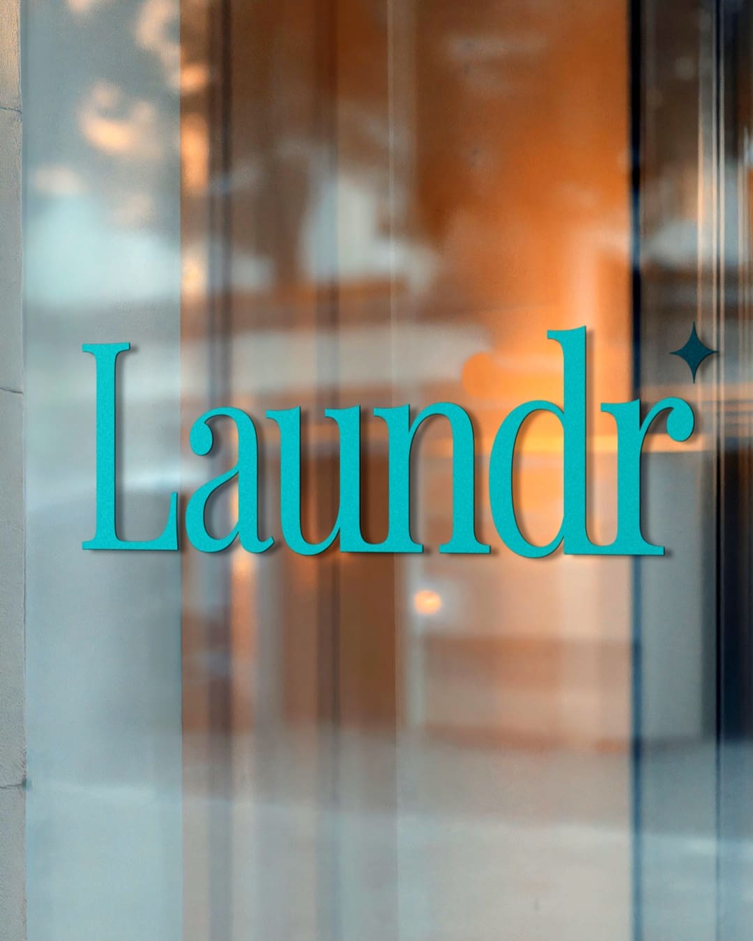 The new logo and branding suite for Laundr, designed by Here Molly Girl